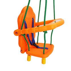 Outdoor Playground Kids Swing Seat Chai w/ Rope